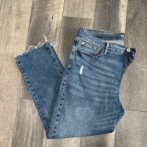 Levi's Denizen High-Rise Ankle Slim Jeans - Blue